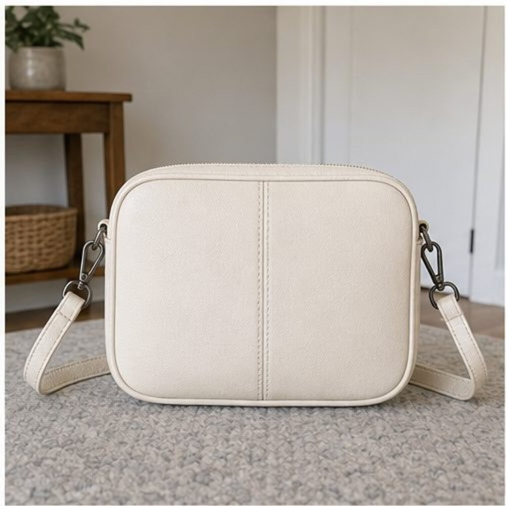 Sand Vegan Leather Bag